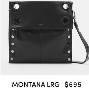 Hammit Montana black crossbody bag